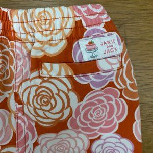 Janie and Jack Pants | Rose Floral Pink Print